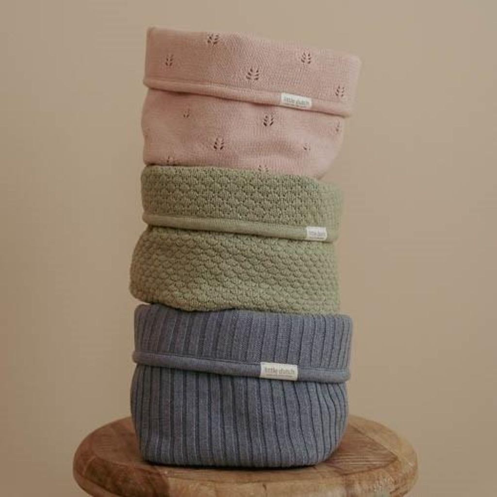 Little Dutch Panier de rangement Pure Denim