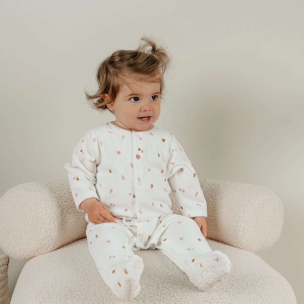 Noukie's Set van 2 pyjamas Fluweel Autumn Forest