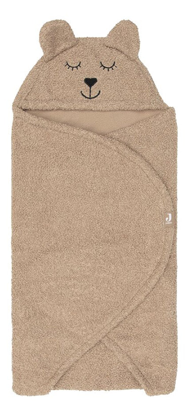 Jollein Wikkelcape Bear Boucle Biscuit