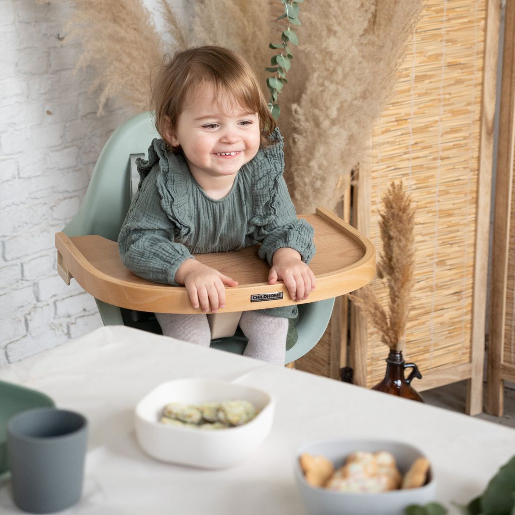 Childhome Eetstoel Evolu 2 Natural Mint