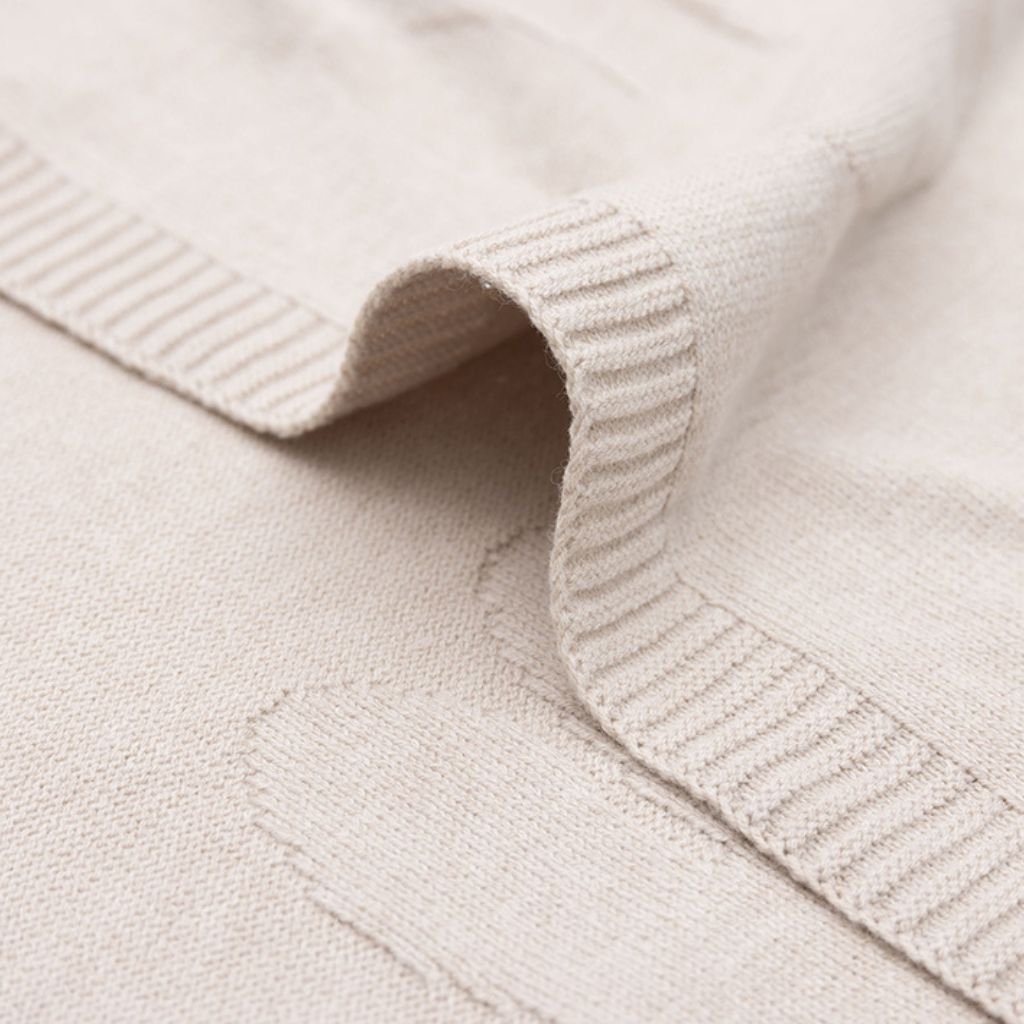 Deken wieg 75x100 cm nijntje nougat