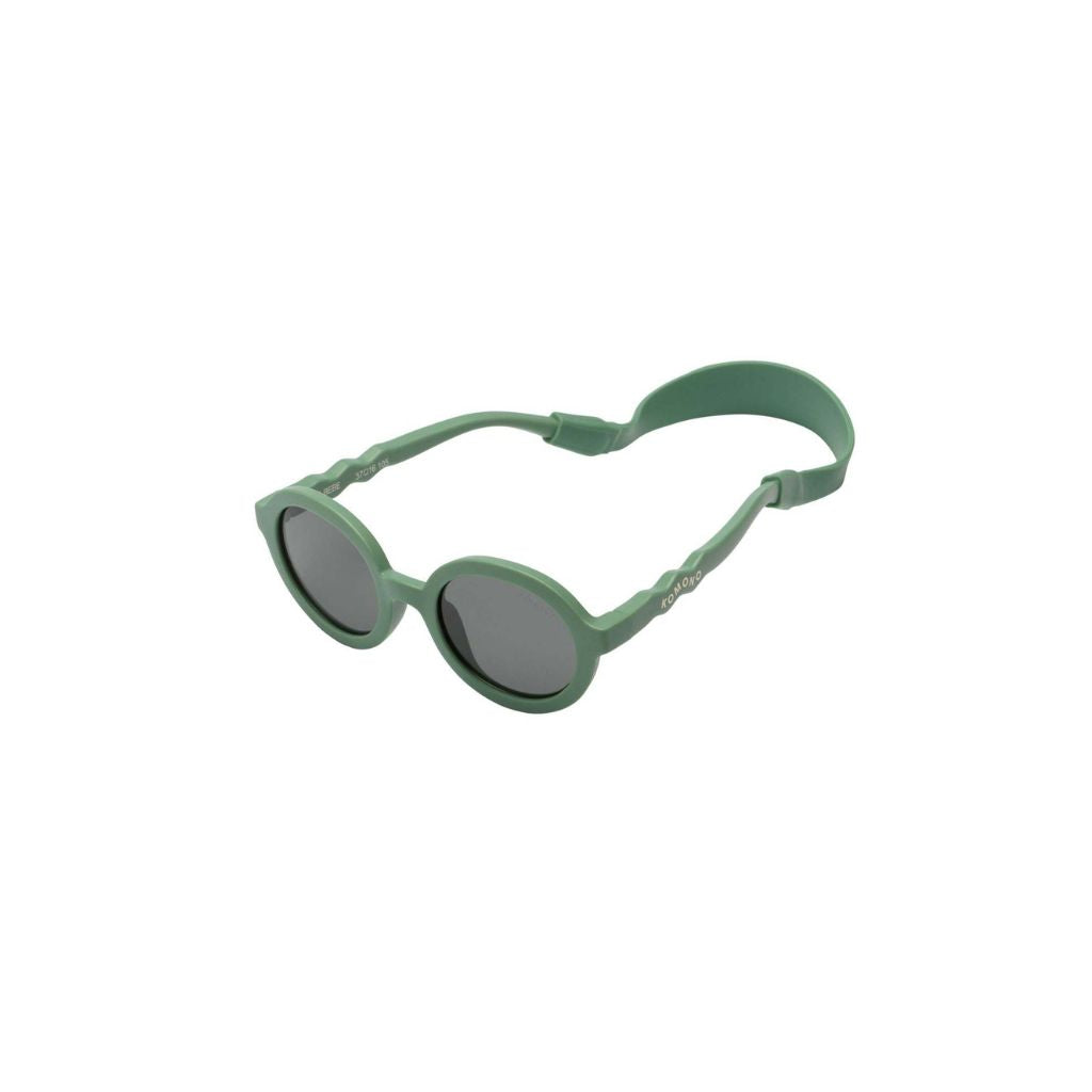 KOMONO Lunettes de soleil Bebe Kiddos Sage de 0 an à 1 an