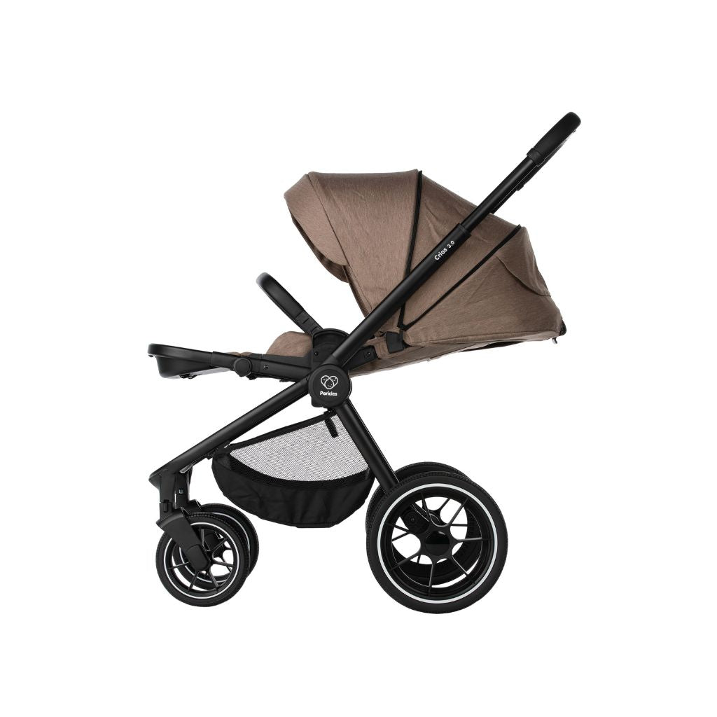 Pericles Wandelwagen Crios 3.0 Coffee + regenhoes