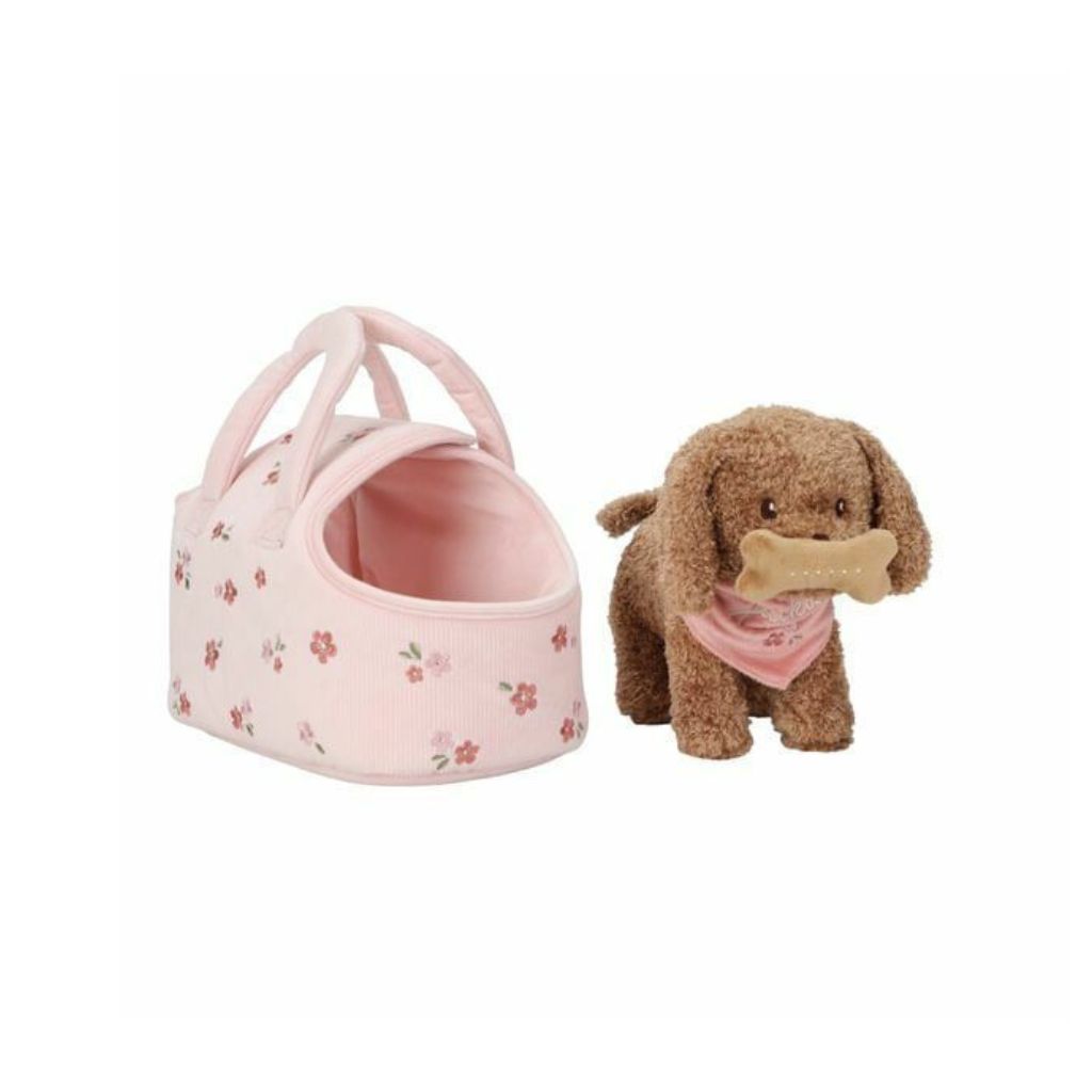 Little Dutch Peluche chien Jackie dans un sac