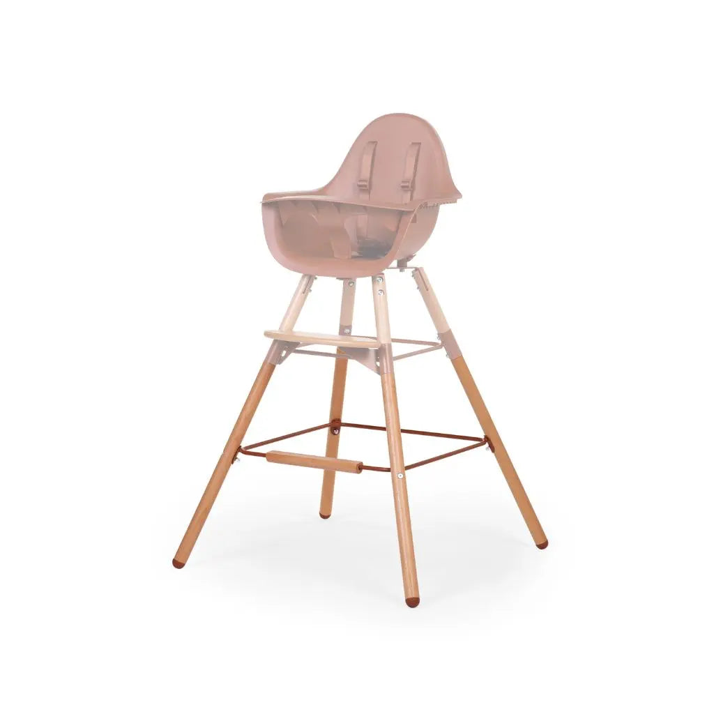 Childhome Set de pieds pour chaise-haute Evolu 2 rouille