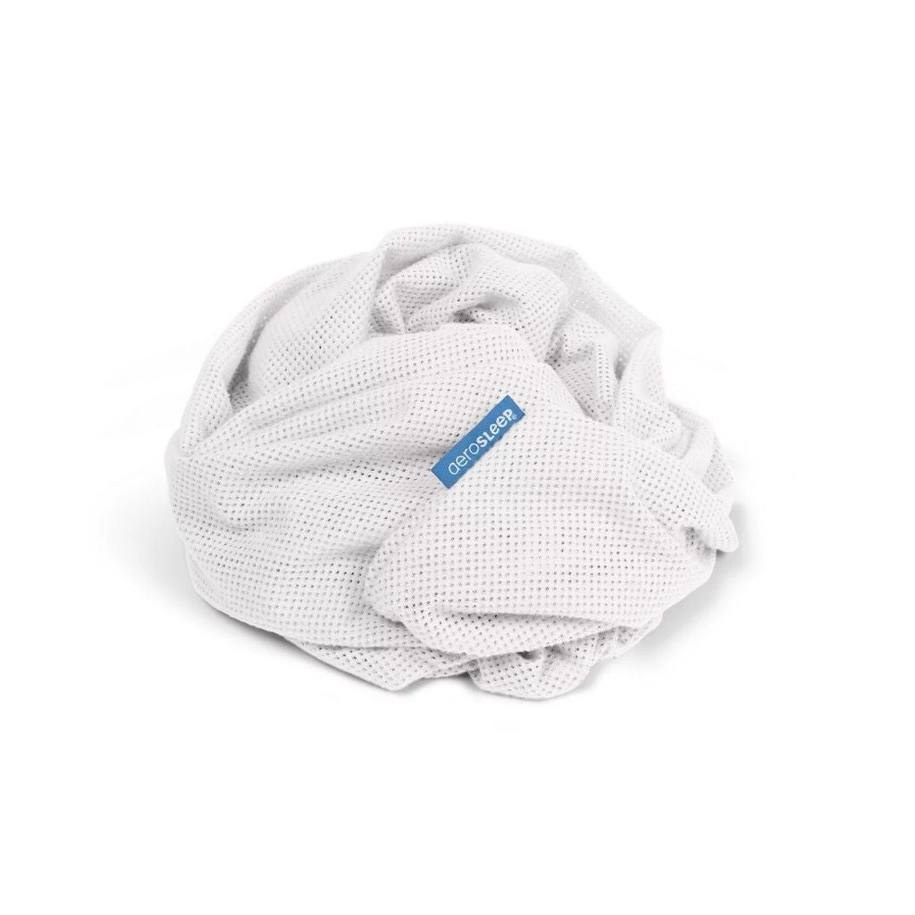 AeroSleep Hoeslaken voor wieg wit B 40 x L 90 cm