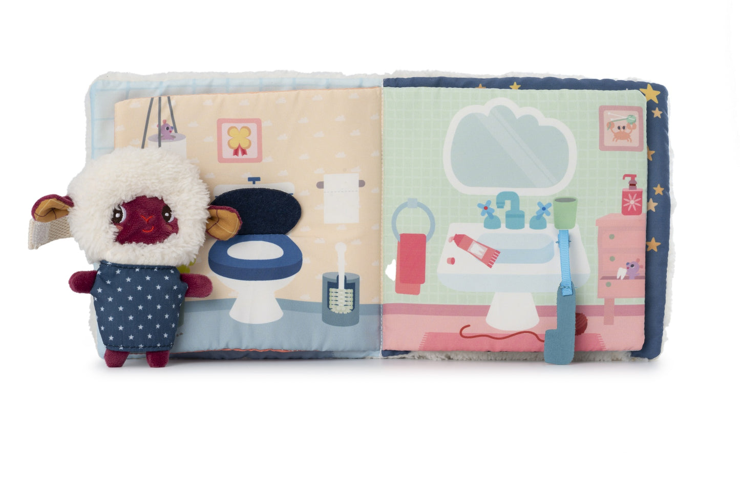 Lilliputiens Knuffelboekje "Slaap Zacht Yvon"