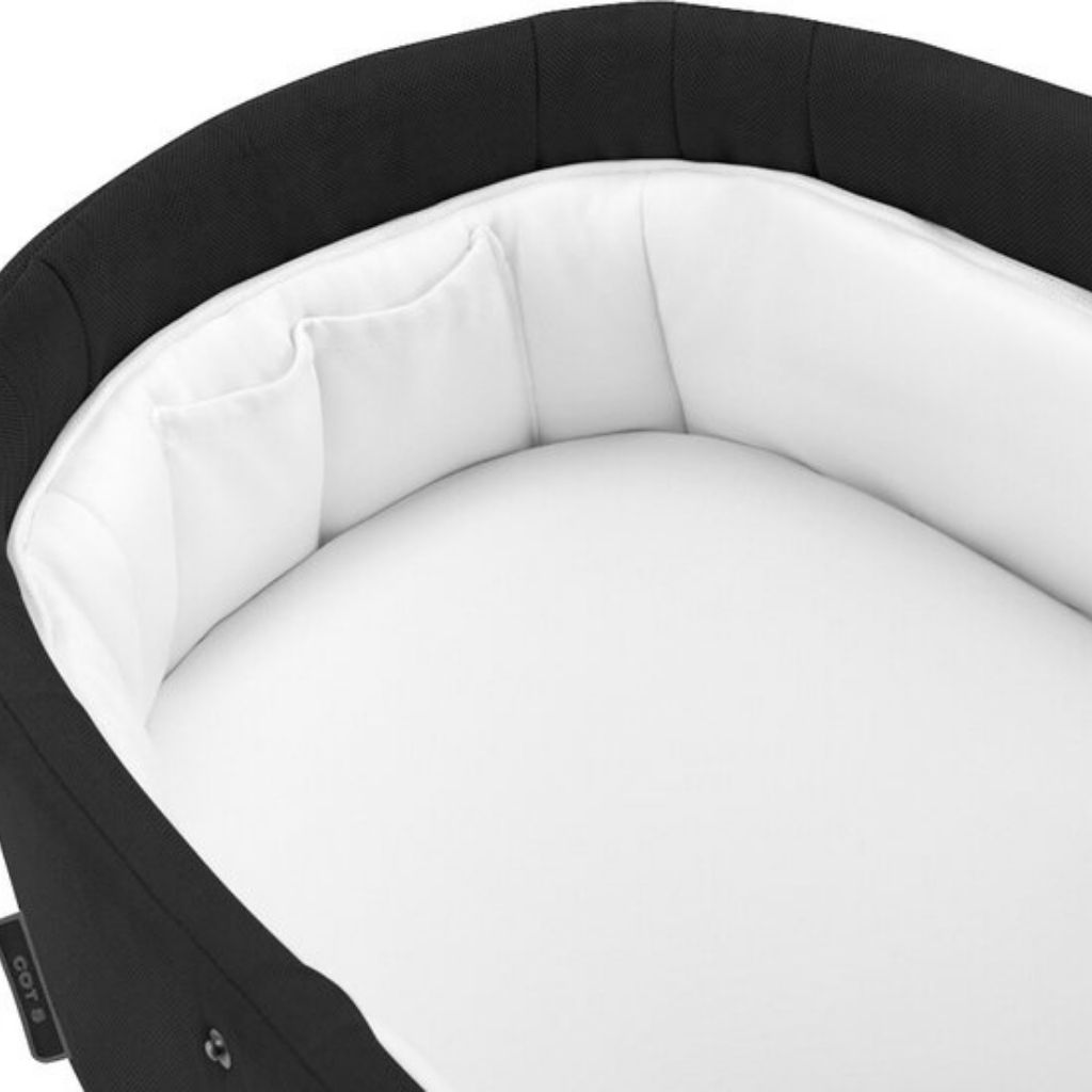 Cybex Poussette Balios S Lux Moon Black + nacelle