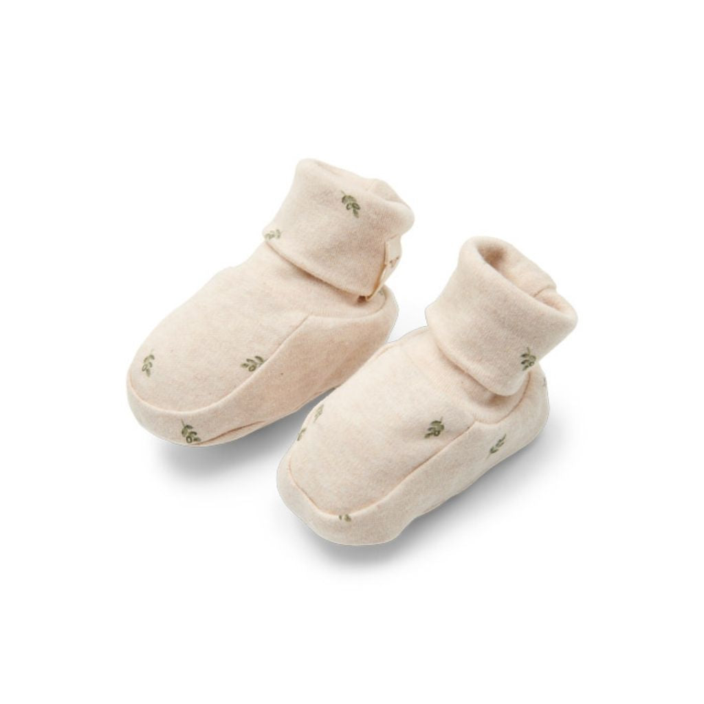 Little Dutch Pantoufles Little Farm Green leaves taille 44/56