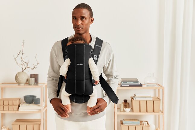 BabyBjörn Porte-bébé ventral Mini noir