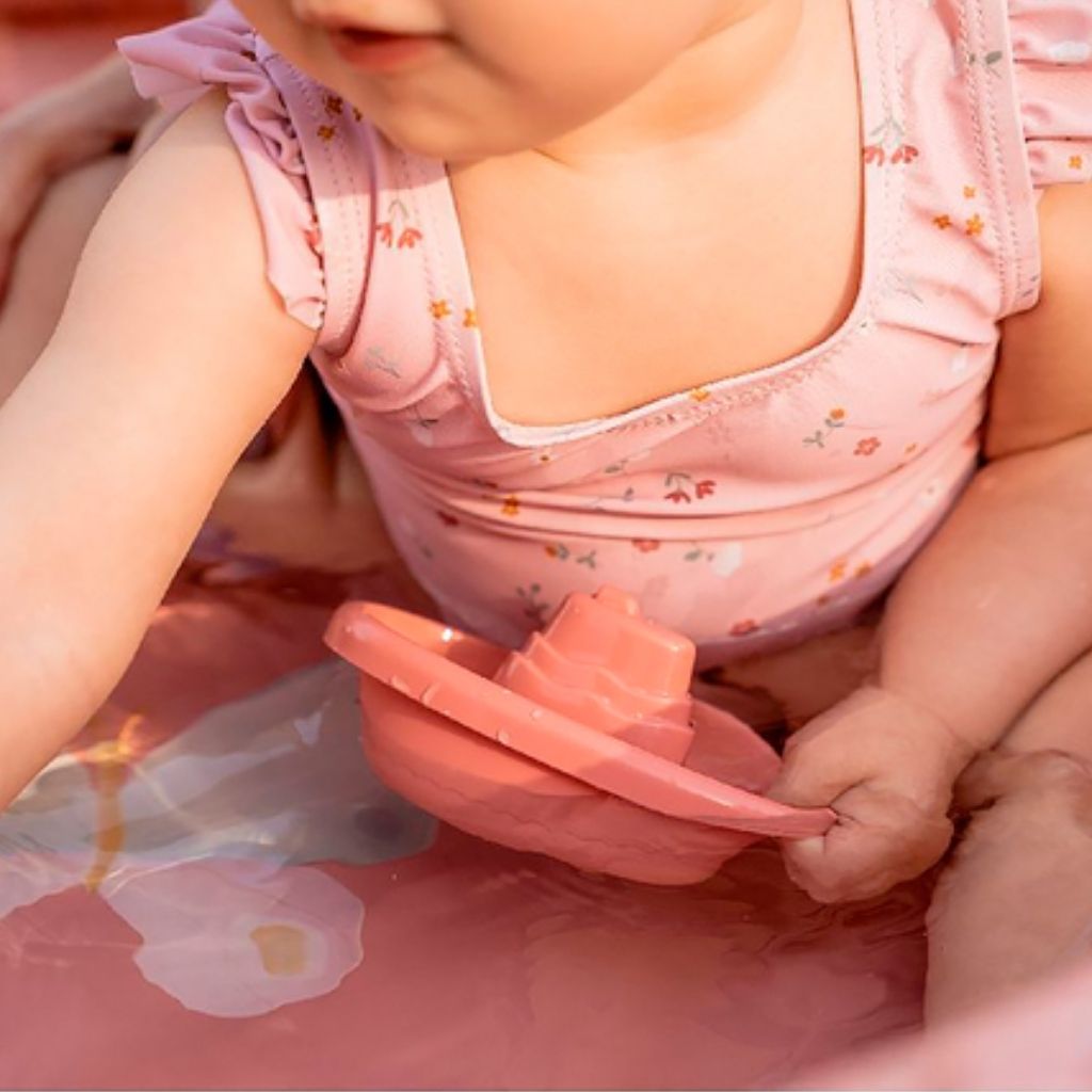 Little Dutch Jouet de bain Bateaux rose
