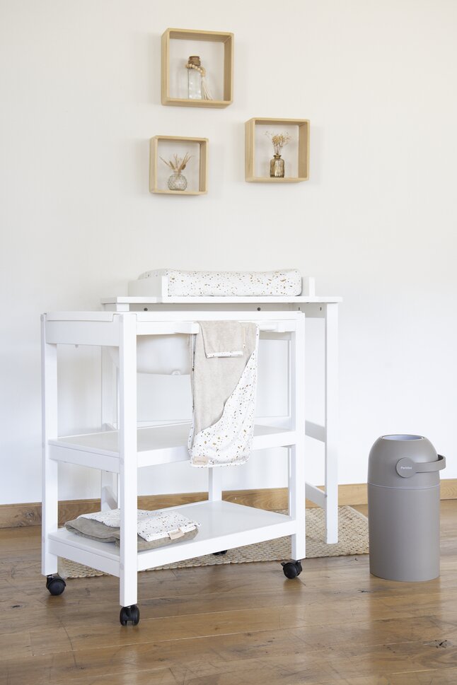 Pericles Table à langer Lola White