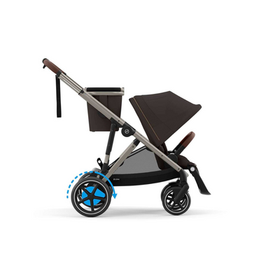 Cybex Poussette eGazelle Taupe Chocolate Brown