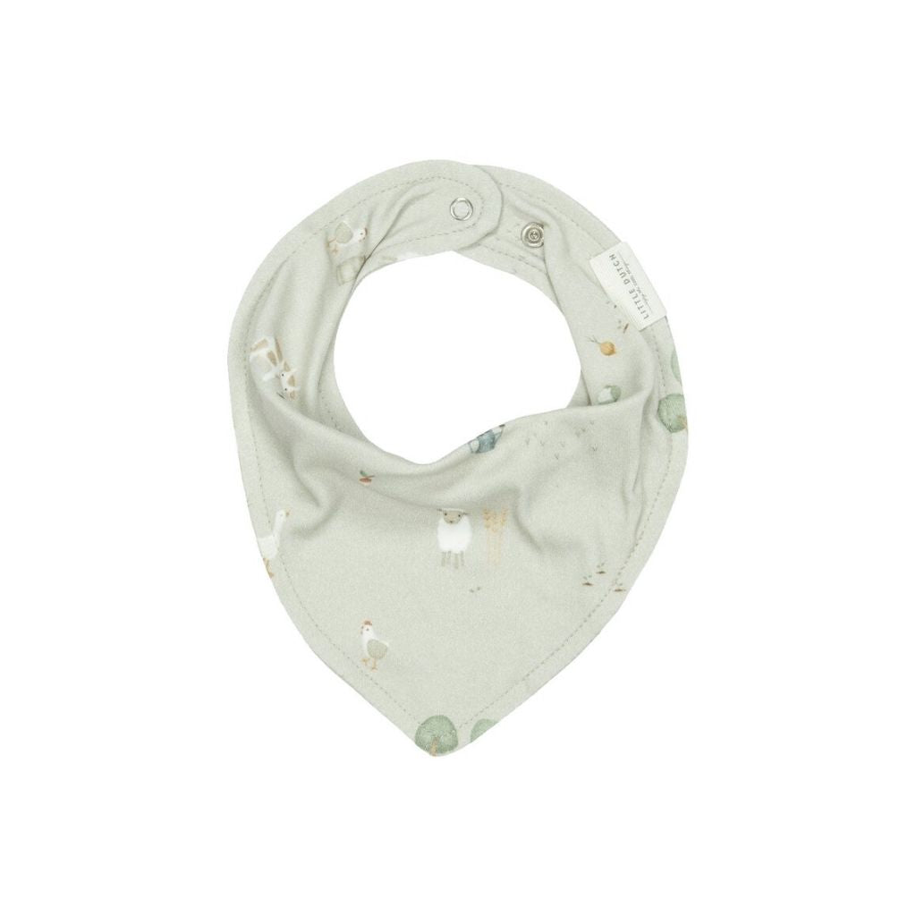 Little Dutch Bandana slab Little Farm Olive Green