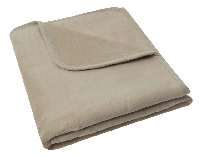 Jollein Couverture pour lit Basic Knit Biscuit