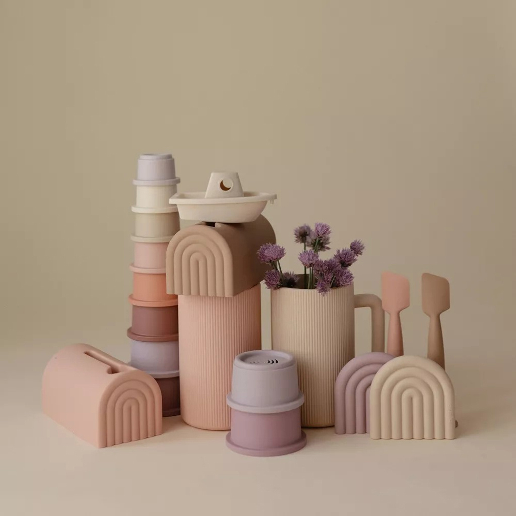 Mushie Shampoobeker Shifting Sand