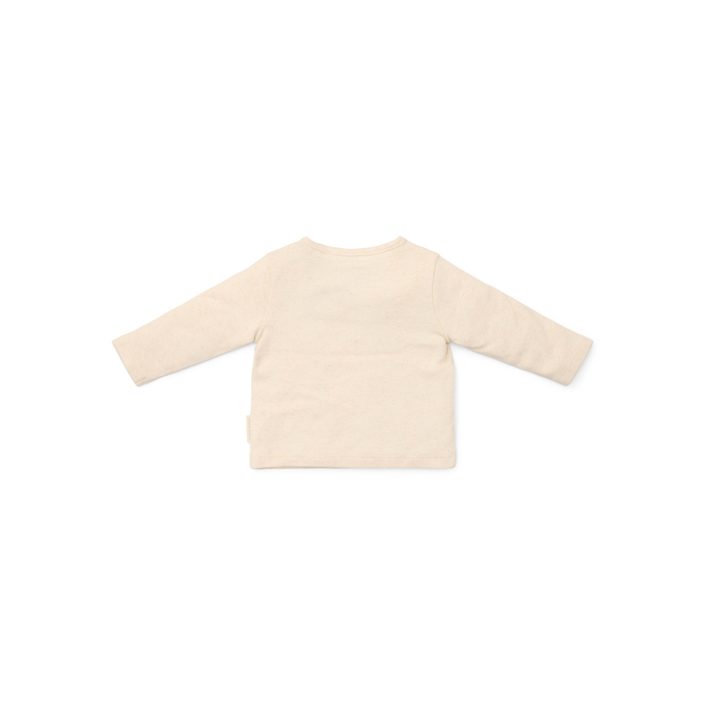 Little Dutch T-shirt met lange mouwen Forest Friends Nature Sand Melange