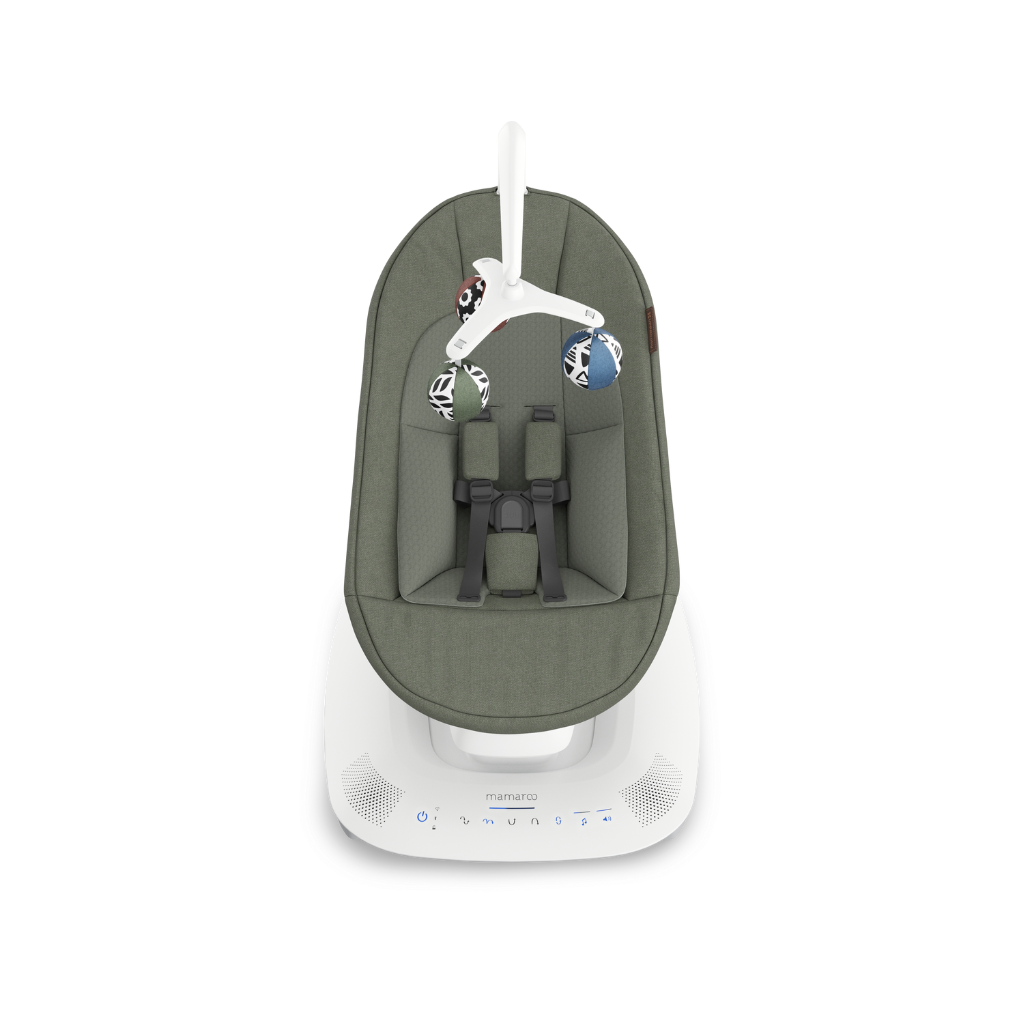 MamaRoo Schommelstoel met inlegkussen Camila Dark Green