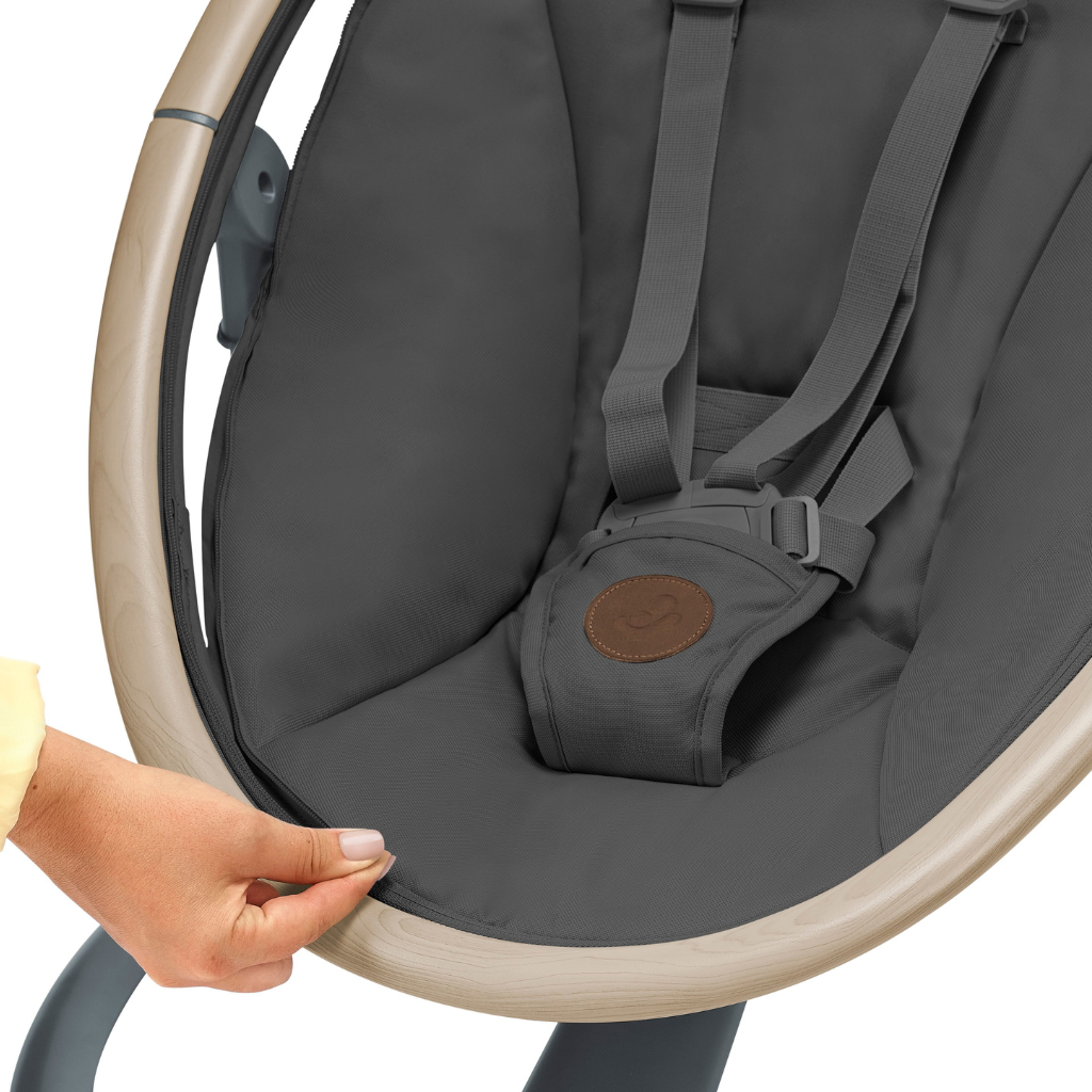Maxi-Cosi Elektrische Babyswing Cassia Beyond Graphite Eco