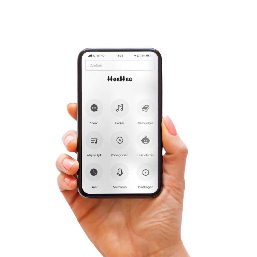 Alecto Activiteitenspeeltje Baby HeeHee button