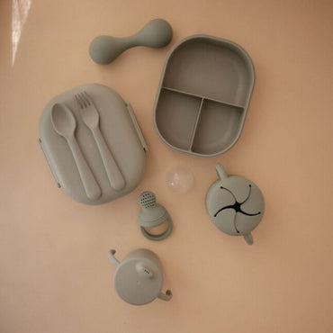 Mushie Boîte à lunch Sage