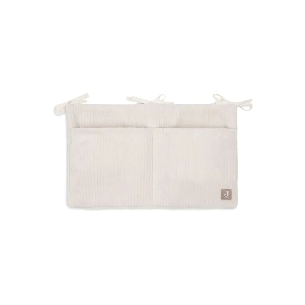 Jollein Sac de rangement pour parc Organizer Cloudy Rib Oatmeal
