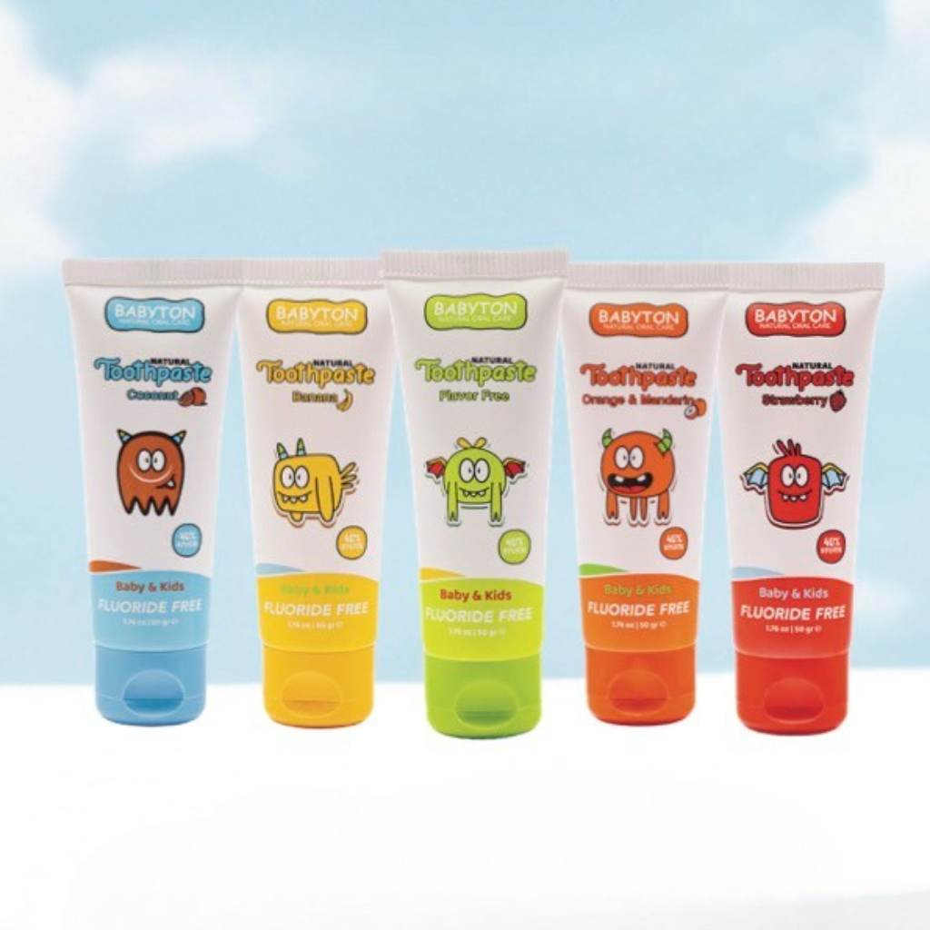 Babyton Natuurlijke Tandpasta Banaan Smaak 50g