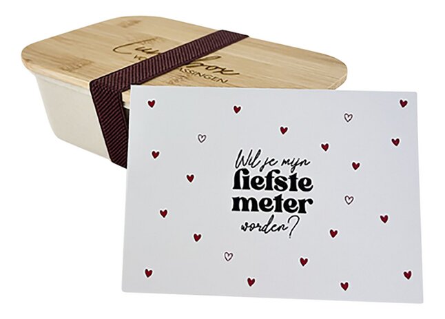 Minimou Boîte à lunch Wil jij mijn meter worden?