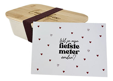 Minimou Boîte à lunch Wil jij mijn meter worden?