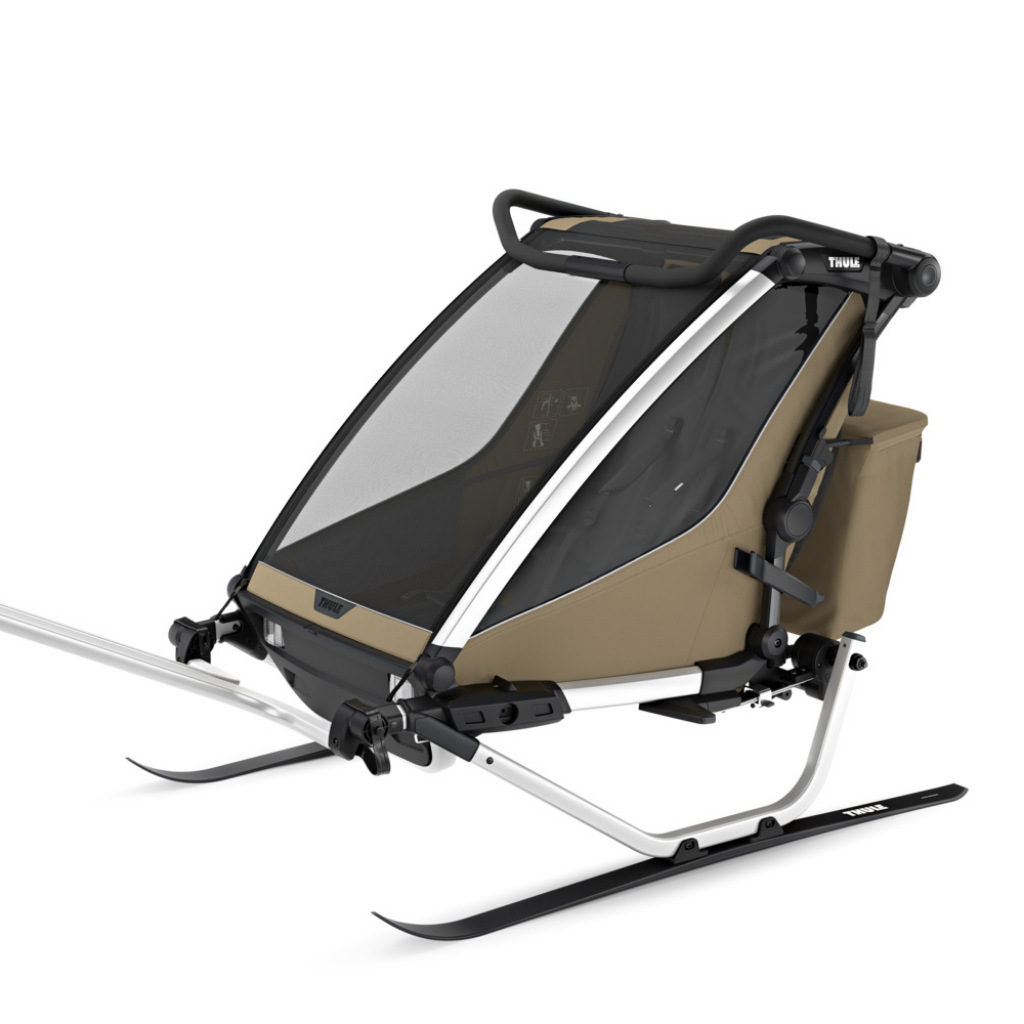 Thule Remorque de vélo Chariot Cross double Faded Khaki