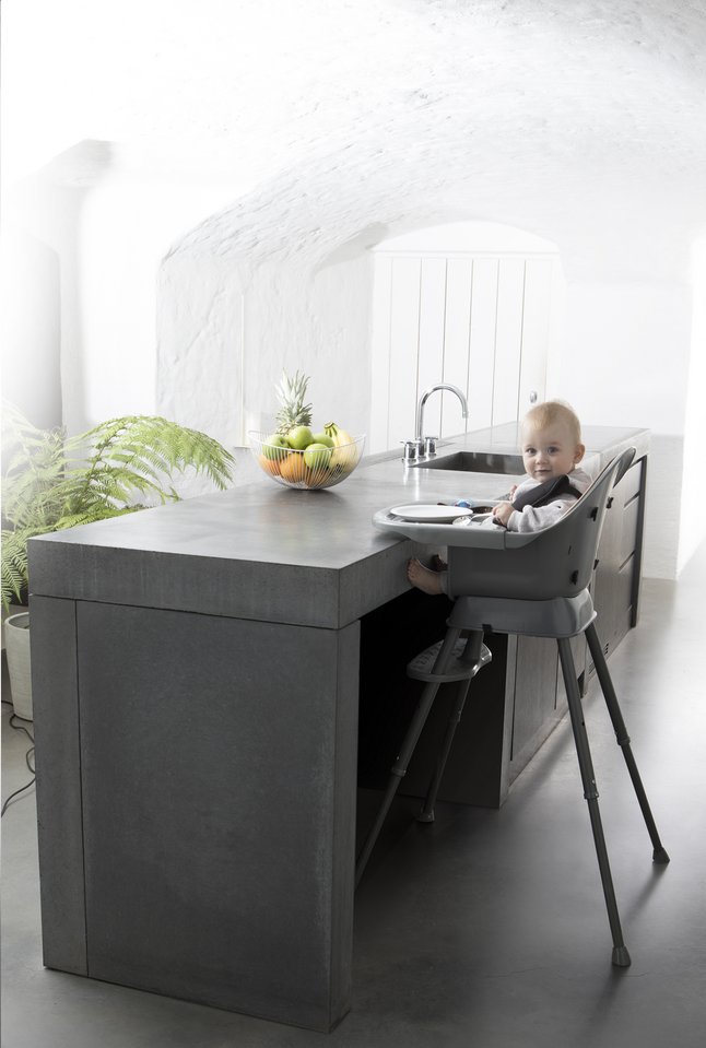 Quax Chaise haute Ultimo 3 gris