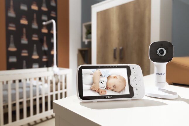 Luvion Babyphone avec camera Essential Connect Crib
