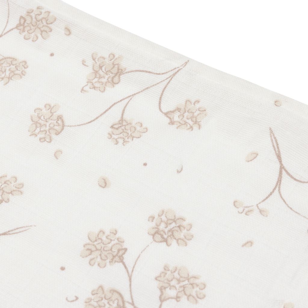 Jollein Tetradoek Leafy Dreams - 3 stuks