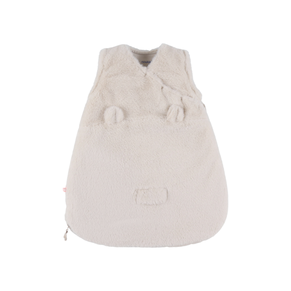 Noukie's Slaapzak fake fur beige 50 cm