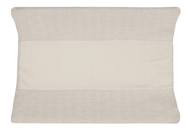 Jollein Housse pour matelas à langer Grain Knit Oatmeal
