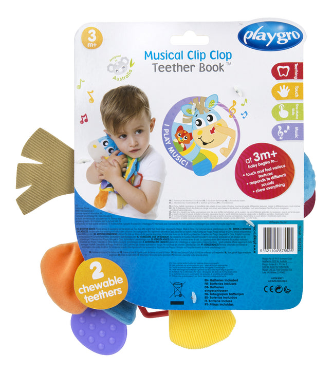 Playgro Muziekboek Clip Clop