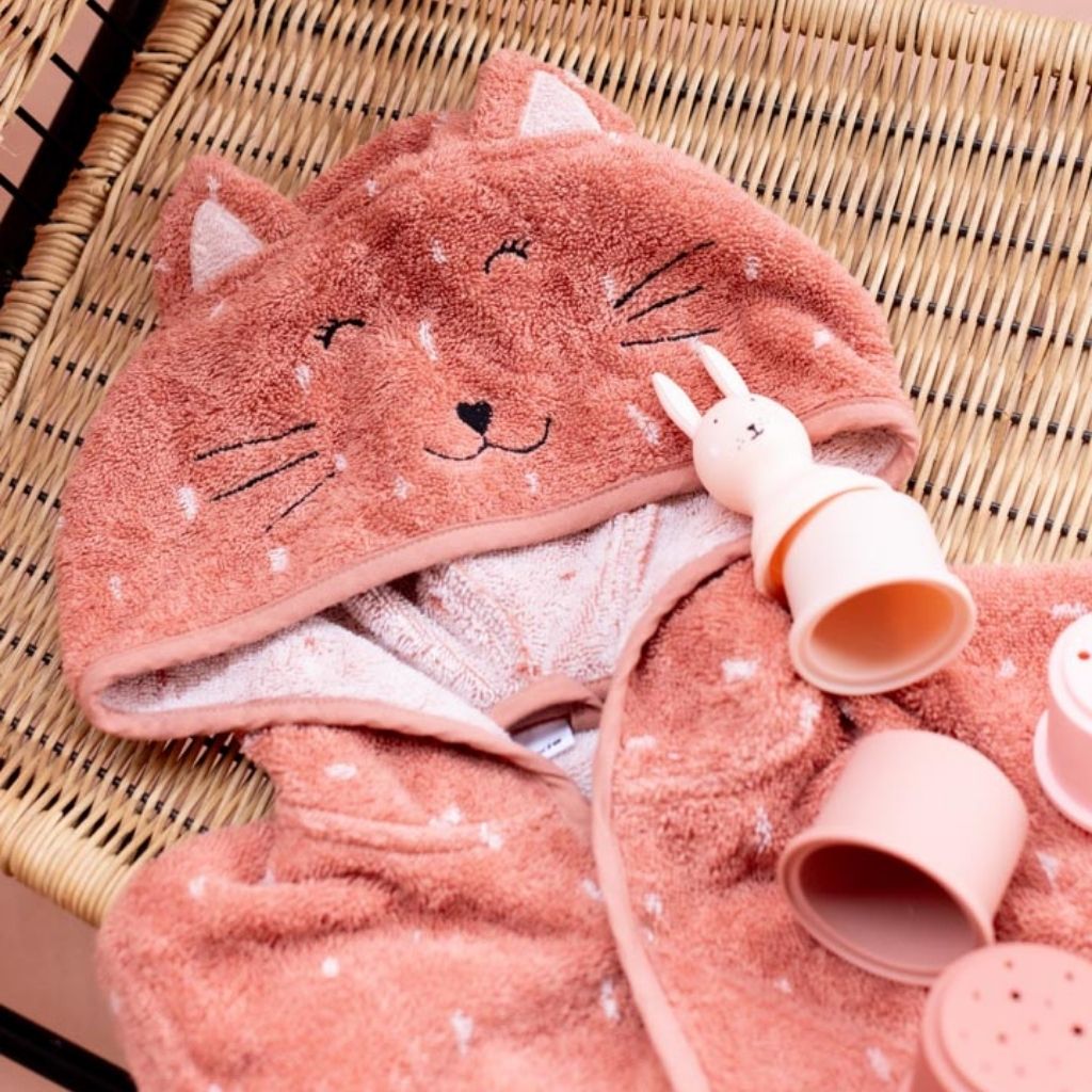 Trixie Cape de bain Animals Mrs. Cat rose