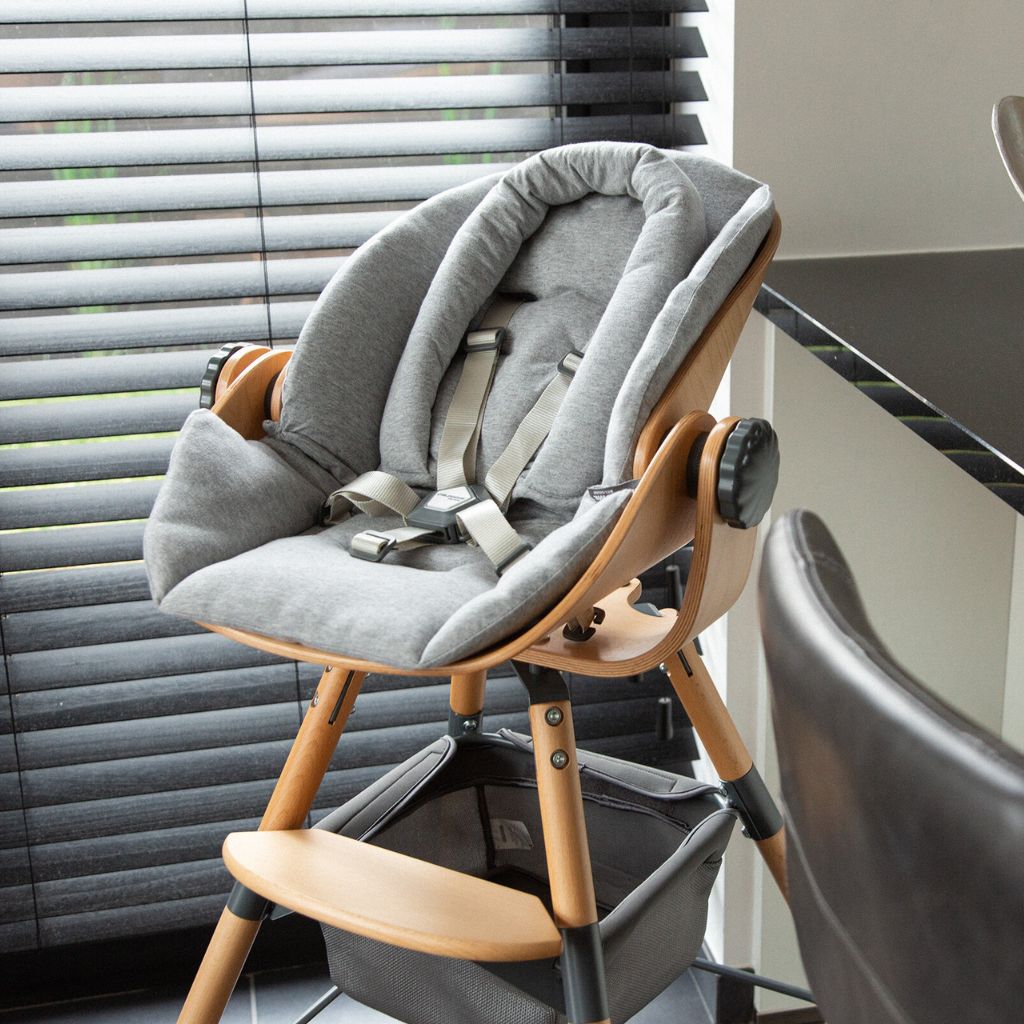 Childhome Verkleinkussen voor newborn seat Jersey pastelgrijs