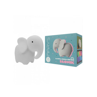 MARY'S Nachtlampje Elephant Led White