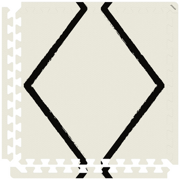 Eeveve Tapis-puzzle Beni Ecru