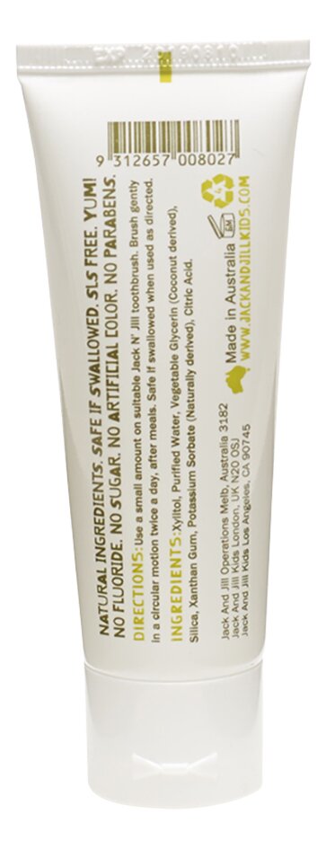 Jack N' Jill Bio Tandpasta zonder smaak