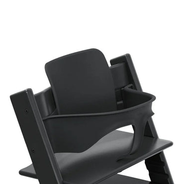 Stokke® Eetstoel Tripp Trapp® + Baby Set² + eettablet zwart
