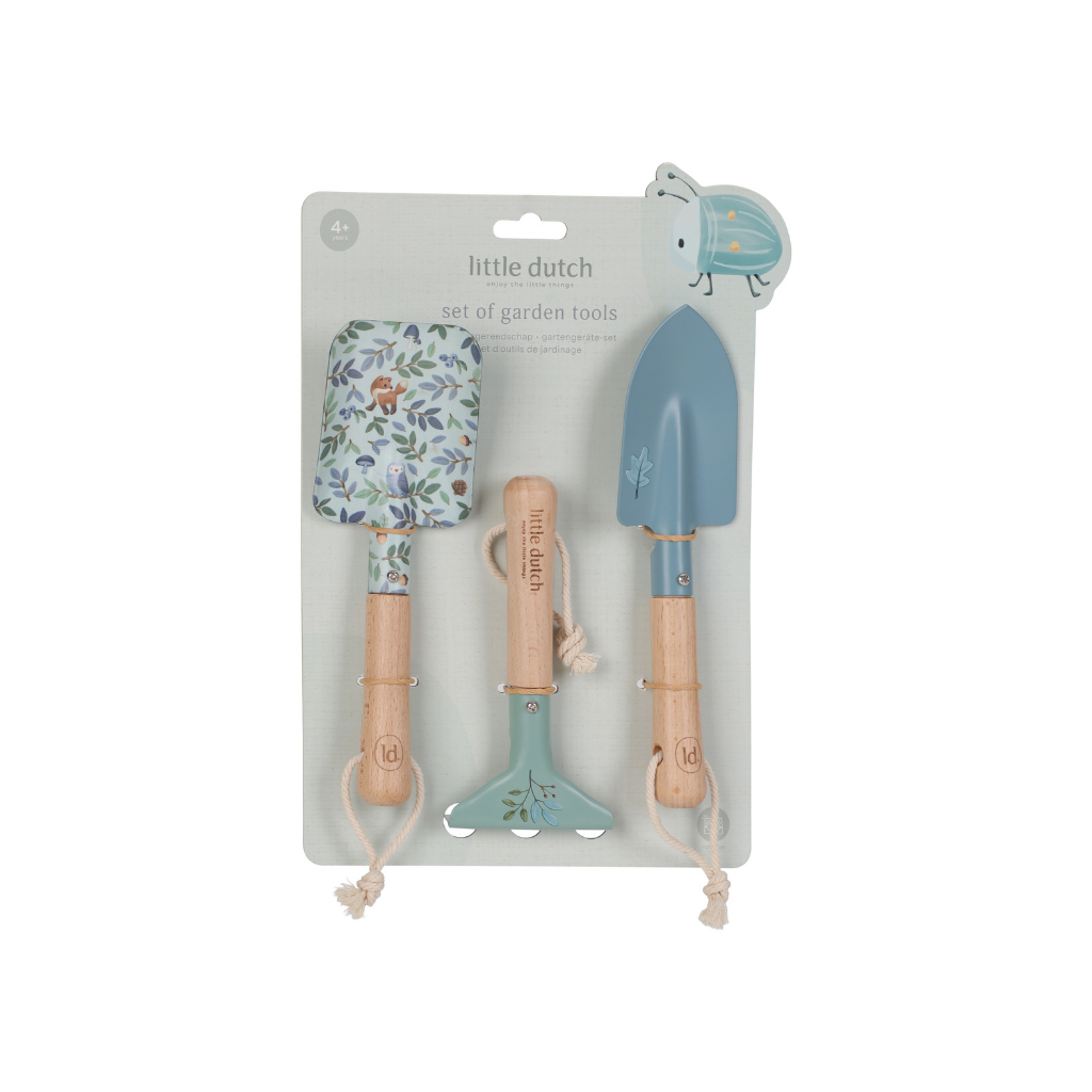 Little Dutch Set tuingereedschap Forest Friends - 3 stuks