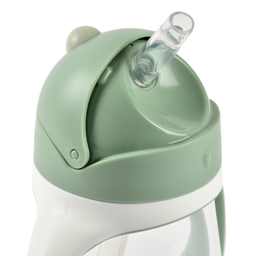 Béaba Gourde avec paille 300 ml Sage Green