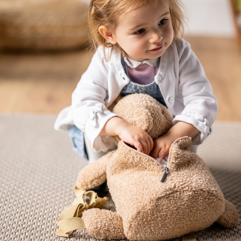 Nattou Sac à dos peluche ourson