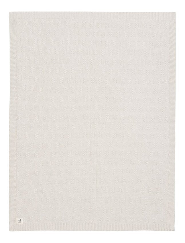 Jollein Couverture pour berceau ou parc Grain Knit Oatmeal