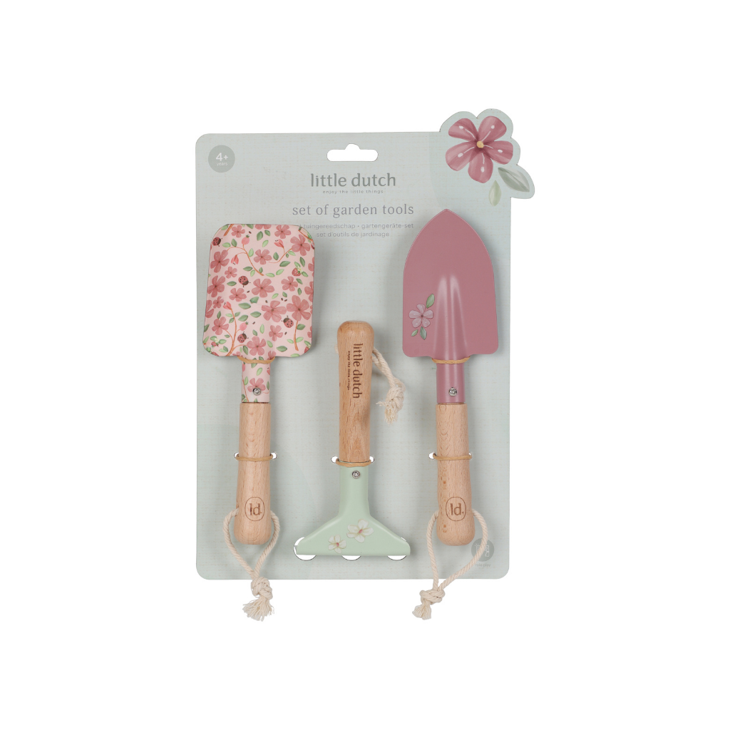 Little Dutch Set tuingereedschap Fairy Garden - 3 stuks