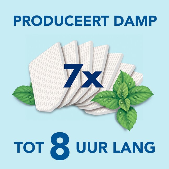 Vicks Tablette de parfum VapoPads Mentol - 7 pièces