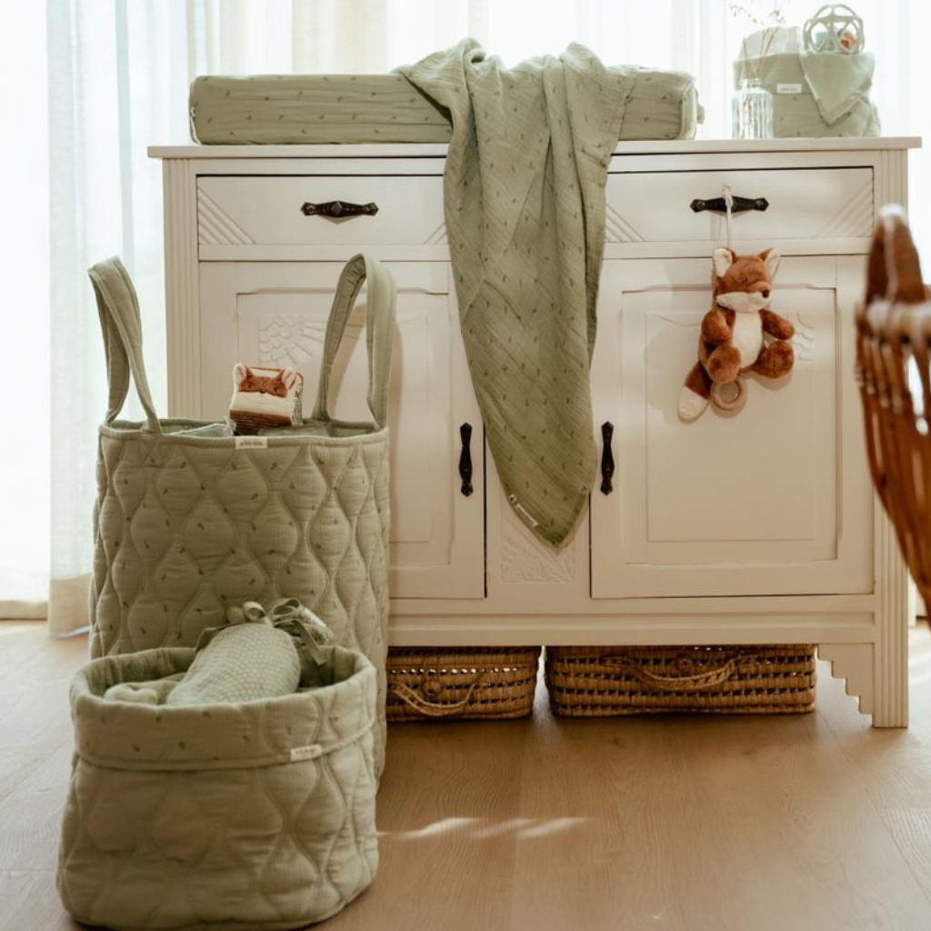 Little Dutch Panier de rangement grand Pure Sage