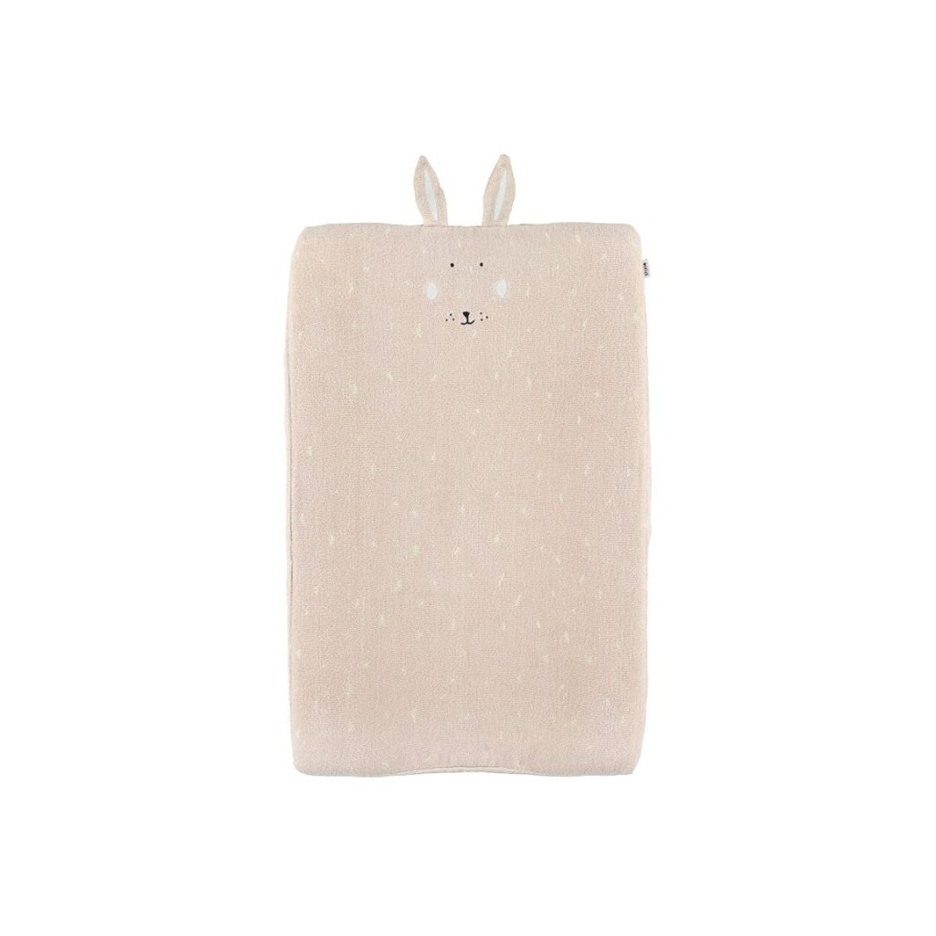 Trixie Housse pour matelas à langer Animals Mrs. Rabbit rose